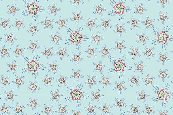 EPS 해외이미지 디자인 선 백그라운드 이동 패턴 일러스트 추상 미술 그래픽 장식 파란색 컬러풀 소용돌이 원형 그림 벡터 해외202309 해외일러스트 도형 컬러 컨셉 무늬 문화예술 회오리 파일형식