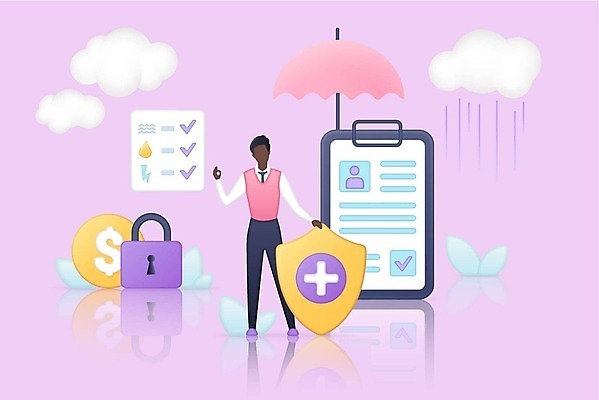 EPS 해외이미지 전신 구름 남자 잎 돈 일러스트 우산 자물쇠 한명 서기 성인 보라색 비즈니스맨 보호 OK 보안 방패 비구름 개인정보 서류판 체크리스트 성인남자한명만 해외202309 해외일러스트 자연요소 식물 1 컬러 컨셉 비즈니스 모션 안전 사람 손짓 사무용품 정보 직장인 재산 먹구름 남자한명만 성인남자만 파일형식 벡터 구름_자연