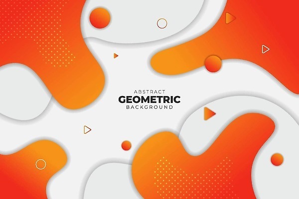 EPS 해외이미지 선 일러스트 추상 사람없음 그래픽 주황색 흐름 원형 삼각형 그라데이션 기하학 그라디언트 해외202309 해외일러스트 도형 컬러 컨셉 무늬 파일형식 벡터