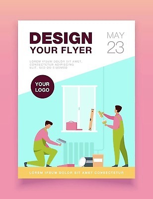 EPS 해외이미지 직업 디자인 벽 컨셉 일러스트 벽지 노동자 주택 내부 건물 장식 우주 페인트 방 장비 공구 업무 플랫 수리 서비스 롤러 DIY 유지 건축업자 계약자 공예가 방법 석고 리모델링 재주꾼 특별함 스타일 벡터 해외202309 해외일러스트 건축물 건축 취미 도구 작업 계약 파일형식