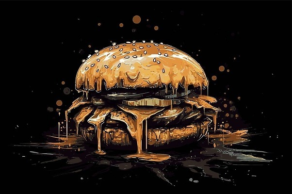 EPS 해외이미지 손 음식 백그라운드 다이어트 토마토 일러스트 수채화 치즈 샌드위치 육류 창조 그래픽 식당 식사 저녁식사 페인트 활발 소고기 햄버거 흰색 신선 그리기 맛 그릴 상추 스케치 먹기 오브젝트 속도 흰배경 그림 손그림 깨 고립 그런지 번 치즈버거 해로움 벡터 맛있는 해외202309 해외일러스트 빵 컬러 컨셉 채소 식재료 모션 주방용품 유제품 패스트푸드 건강 미술 신체부위 상점 조미료 파일형식