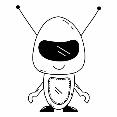 EPS 해외이미지 캐릭터 디자인 스티커 일러스트 그래픽 디지털 기계 외계인 낙서 만화 스케치 심볼 로봇 사인 전자 윤곽 손그림 영웅 온라인 엘리먼트 벡터 해외202309 해외일러스트 일러캐릭터 미술 미확인물체 파일형식