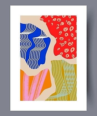 EPS 해외이미지 모양 포스터 패턴 곡선 일러스트 추상 미술 사람없음 페인트 점 그림 기하학 해외202309 해외일러스트 선 무늬 문화예술 파일형식 벡터