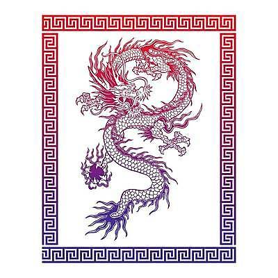 EPS 해외이미지 전통 일러스트 사람없음 전통문양 용 테두리 그림 그라데이션 해외202309 해외일러스트 문양 파일형식 벡터