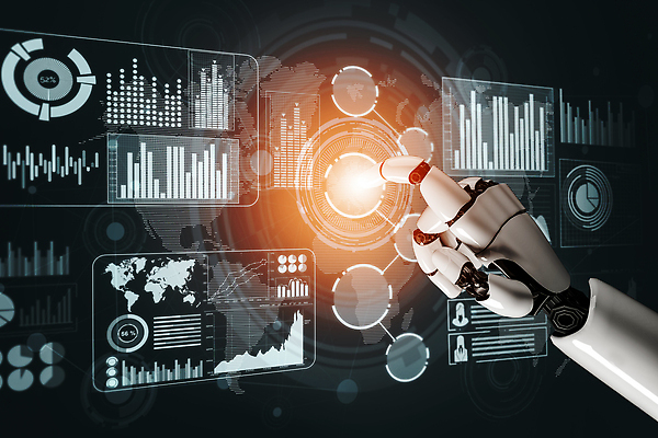 JPG 해외이미지 손 지도 그래프 미래 기술 신체부위 파란색 3D 디지털 터치 가리킴 네트워크 로봇 해외202309 해외포토 포토 컬러 컨셉 사람 손짓 디지털합성 파일형식