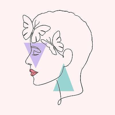 EPS 해외이미지 모양 모델 1 디자인 여자 얼굴 선 나비 곤충 백그라운드 패턴 일러스트 자연 추상 미술 사람 성인 머리 유행 방 신용카드 스케치 심볼 입술 사인 그림 기하학 엘리먼트 스타일 벡터 미니멀리스트 미니멀 해외202309 해외일러스트 동물 무늬 문화예술 신체부위 금융 생태계 파일형식