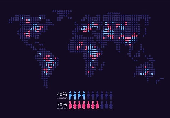 EPS 해외이미지 템플릿 편집 디자인 여자 남자 세계지도 지도 일러스트 텍스트 그래프 설명 그래픽 가로 세계 숫자 자료 공백 인포그래픽 흐름 정보 점 발표 비교 계획 연결 대륙 레이아웃 심플 포인트 성별 진행 방법 엘리먼트 인구 타임라인 벡터 카피스페이스 인터랙티브 비어있는 해외202309 해외일러스트 문자 컨셉 모션 사람 금융 파일형식