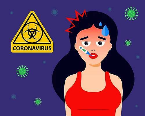 EPS 해외이미지 백인 캐릭터 1 여자 얼굴 일러스트 건강 피곤 사람 머리 중국 펼침 고통 뜨거움 열 입 플랫 바이러스 질병 상처 온도계 만화 심볼 측정 사인 땀 두통 온도 문제 고립 인플루엔자 증상 편두통 벡터 코로나바이러스 해외202309 해외일러스트 일러캐릭터 서양인 감정 아시아 컨셉 의학 모션 신체부위 파일형식