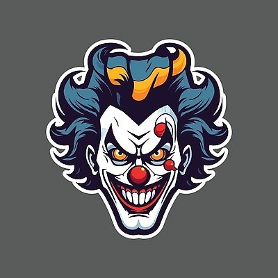 EPS 해외이미지 모양 캐릭터 디자인 행복 얼굴 백그라운드 스티커 일러스트 휴가 미술 웃음 사람 그래픽 빨간색 머리 검은색 광대 흰색 축하 표현 뜨거움 원형 유머 심볼 오브젝트 사인 고립 조커 벡터 해외202309 해외일러스트 일러캐릭터 도형 감정 컬러 컨셉 문화예술 표정 신체부위 파일형식