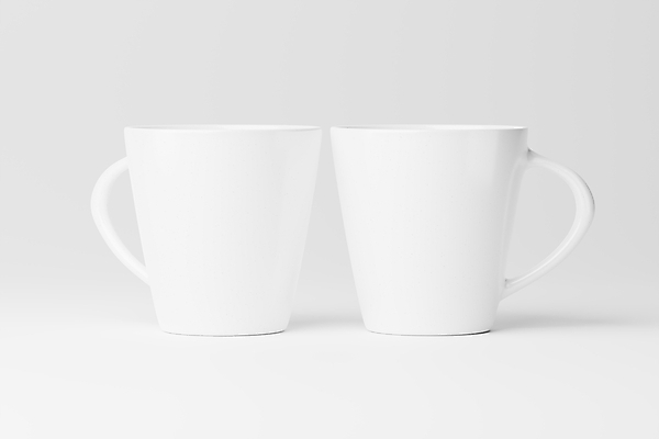 포토 JPG 해외이미지 사람없음 3D 머그컵 흰색 오브젝트 목업 해외202309 해외포토 컬러 컵 디지털합성 파일형식