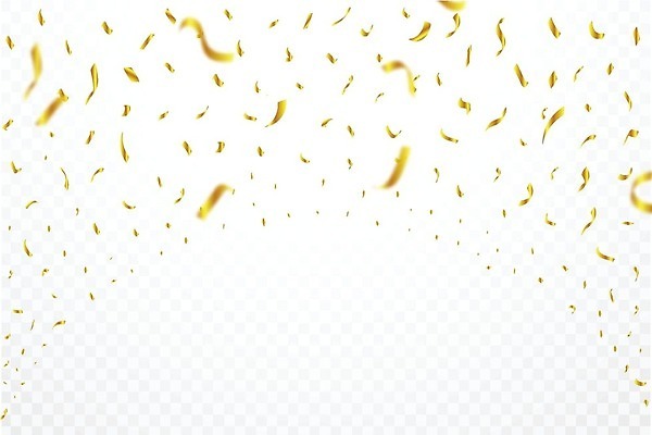 EPS 해외이미지 계절 기념일 행복 리본 결혼 크리스마스장식 크리스마스 일러스트 휴가 새해 기념 선물 장식 빛 노란색 파티 축제 놀람 축하 인사 투명 생일 황금 떨어짐 오브젝트 기회 초대 꽃가루 엘리먼트 더스트파티클 벡터 해외202309 해외일러스트 감정 컬러 컨셉 표정 이벤트 예절 가루 파일형식