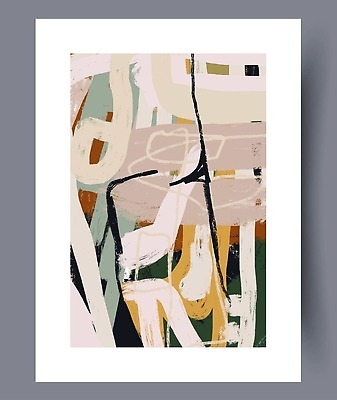 EPS 해외이미지 모양 포스터 일러스트 붓터치 추상 미술 사람없음 페인트 그림 기하학 해외202309 해외일러스트 무늬 문화예술 파일형식 벡터