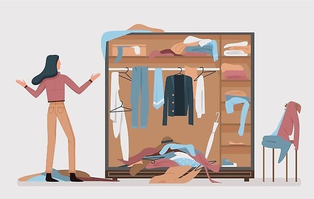 EPS 해외이미지 모자 드레스 옷 여자 가구 백그라운드 셔츠 일러스트 우산 넥타이 선반 아파트 주택 실내 매달리기 서기 내부 목재 유행 쌓기 상점 침실 방 청바지 오픈 장롱 만화 찬장 배열 가득함 고민 준비 흙더미 정리함 벡터 해외202309 해외일러스트 나무 잡화 감정 생활용품 상의 재료 바지 모션 사람 건물 흙 파일형식 더미