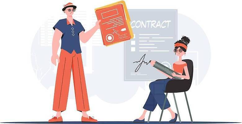 EPS 해외이미지 전신 여자 남자 의자 일러스트 협력 들기 앉기 성인 두명 연필 파일 사물인터넷 성인만 해외202309 해외일러스트 가구 모션 학용품 정보기술 사람 필기구 파일형식 벡터