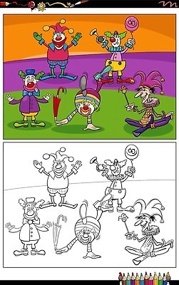 EPS 해외이미지 직업 캐릭터 행복 일러스트 우산 미소 사람 이벤트 그래픽 책 컬러풀 파티 검은색 공연 연주자 광대 흰색 생일 그룹 배우 서커스 만화 수집 쇼 페이지 색칠공부 조커 코미디언 벡터 해외202309 해외일러스트 일러캐릭터 기념일 감정 컬러 표정 학습 음악가 색칠 연예인 파일형식