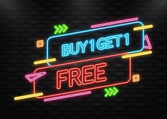 EPS 해외이미지 배너 화살표 선 일러스트 사람없음 사각형 삼각형 네온 원플러스원 해외202309 해외일러스트 도형 이벤트 파일형식 벡터