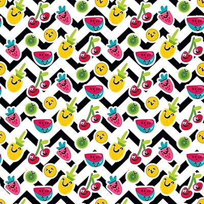 EPS 해외이미지 패턴 과일 일러스트 딸기 수박 표정 키위 윙크 사람없음 패턴백그라운드 체리 레몬 파인애플 과일캐릭터 해외202309 해외일러스트 일러캐릭터 캐릭터 백그라운드 무늬 열대과일 파일형식 벡터