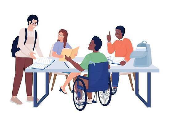 EPS 해외이미지 클립아트 편집 캐릭터 학생 디자인 여자 교육 남자 백그라운드 일러스트 교실 학교 청소년 탁자 수업 협력 함께함 사람 소년 그래픽 10대 친구 학습 작업 그룹 플랫 만화 다문화 5 애니메이션 고립 프로젝트 벡터 디테일 해외202309 해외일러스트 일러캐릭터 어린이 가구 컨셉 관계 숫자 사회이슈 파일형식