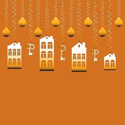 EPS 해외이미지 디자인 배너 백그라운드 일러스트 모바일 아파트 주택 내부 책 세일 공책 정사각형 엽서 대여 엘리먼트 항목 해외202309 해외일러스트 도형 문구용품 건물 편지 파일형식 벡터