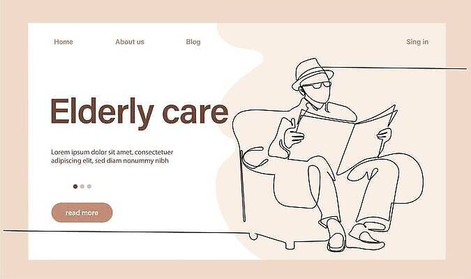 EPS 해외이미지 전신 응시 노년 남자 일러스트 한명 앉기 잡기 신문 노인남자한명만 안경낌 해외202309 해외일러스트 1 시선 안경 모션 사람 성인 간행물 뉴스 남자한명만 노인남자만 파일형식 벡터