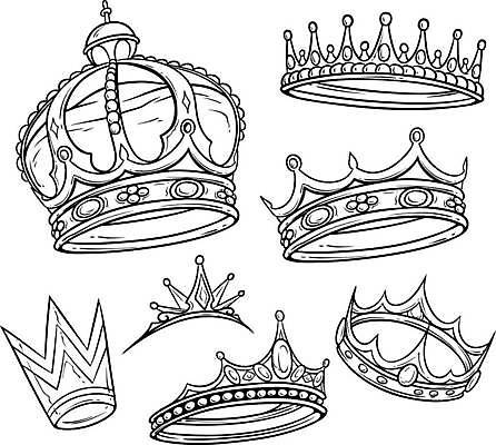 EPS 해외이미지 디자인 백그라운드 일러스트 왕관 장식 세트 검은색 수확 골동품 흰색 중세 재산 황금 고급 왕 보석 만화 수집 심볼 그림 다이아몬드 보물 여왕 휘장 고립 귀족 왕국 왕자 웅장함 벡터 해외202309 해외일러스트 컬러 컨셉 농업 금융 역사 광석 파일형식
