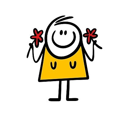 EPS 해외이미지 꽃 인물캐릭터 일러스트 한명 들기 사람 낙서 심플 해외202309 해외일러스트 일러캐릭터 식물 캐릭터 1 모션 파일형식 벡터