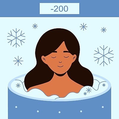 EPS 해외이미지 웰빙 선 신체 일러스트 건강 사람 치료 약 얼음 스파 고통 장비 추위 액체 조직 피부 온도 테라피 순서 고립 돌봄 치유 벡터 해외202309 해외일러스트 자연요소 감정 의학 모션 신체부위 뷰티 파일형식