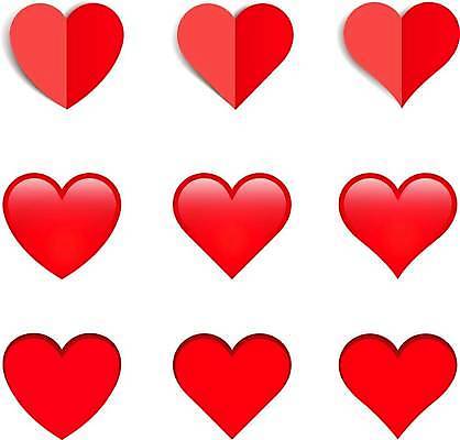 EPS 해외이미지 모양 디자인 행복 감정 종이 컬러 결혼 백그라운드 컨셉 일러스트 추상 휴가 발렌타인데이 건강 그림자 선물 사랑 미술 그래픽 장식 빨간색 세트 뷰티 낭만 흰색 마음 인사 신용카드 플랫 수집 심볼 사인 심플 열정 광택 고립 벡터 해외202309 해외일러스트 무늬 데이이벤트 문화예술 이벤트 금융 예절 파일형식