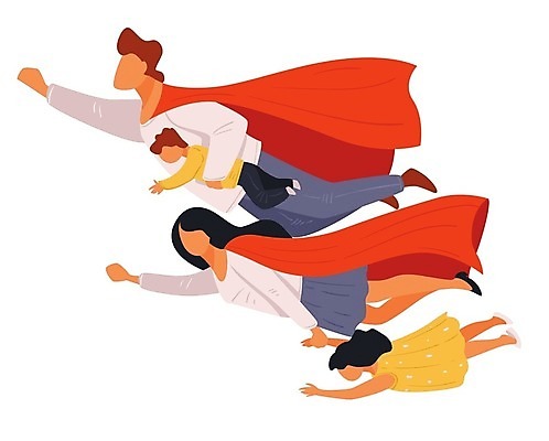 EPS 해외이미지 캐릭터 딸 행복 아들 어린이 포즈 일러스트 가족 상상 놀이 성공 엄마 가면 사람 힘 기쁨 꿈 할로윈 육아 자유 축하 아빠 보호 망토 만화 옷입기 코믹 영웅 고립 슈퍼히어로 벡터 해외202309 해외일러스트 일러캐릭터 감정 컨셉 관계 모션 파일형식