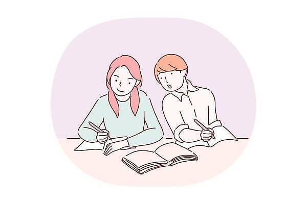 EPS 해외이미지 캐릭터 학생 라이프스타일 응시 여자 교육 남자 종이 어린이 컨셉 생각 일러스트 교실 학교 탁자 수업 사람 앉기 소년 10대 책 학습 스터디 공책 시험 기록 플랫 만화 집중 책상 호기심 대학교 문서 대답 섬광 초보 해외202309 해외일러스트 일러캐릭터 시선 감정 가구 모션 청소년 문구용품 생활 파일형식 벡터 생활용품 오브젝트