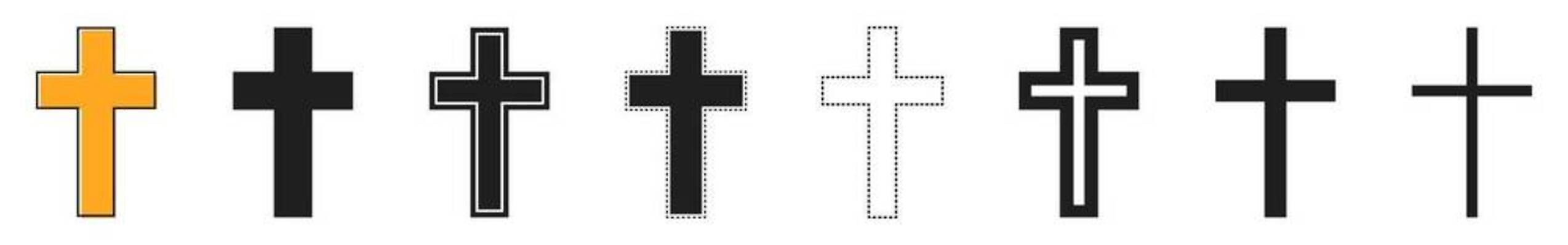 EPS 해외이미지 모양 디자인 실루엣 기독교 종교 선 십자가 일러스트 부활절 미술 그래픽 장식 세트 교회 믿음 검은색 회색 천주교 흰색 기도 예수 영혼 수집 심볼 오브젝트 사인 심플 윤곽 신성 고립 숭배 신앙심 엘리먼트 벡터 해외202309 해외일러스트 기념일 감정 컬러 종교건축 문화예술 촬영기법 건물 신_종교 파일형식