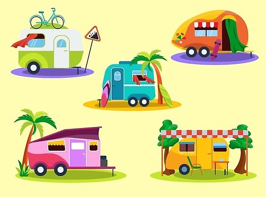 EPS 해외이미지 라이프스타일 디자인 여행 백그라운드 컨셉 일러스트 가족 교통시설 자동차 자연 휴가 주택 야외 그래픽 여름 세트 노란색 캠핑 수확 바퀴 플랫 만화 수집 승합차 캠핑장 심볼 그림 복고 트레일러 고립 엘리먼트 자동 카라반 벡터 해외202309 해외일러스트 계절 육상교통 컬러 교통 농업 관계 승용차 레저 건물 생활 시설 생태계 캠핑카 파일형식