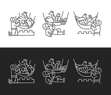 EPS 해외이미지 클립아트 동물 편집 기독교 종교 선 일러스트 미술 빛 세트 픽토그램 검은색 성경 웹 어둠 흰색 예수 플랫 성자 수집 심볼 사인 그림 심플 윤곽 비전 신성 팩 시트 UI 얇은 전설 벡터 해외202309 해외일러스트 컬러 인터넷 종교용품 문화예술 화장품 신_종교 파일형식