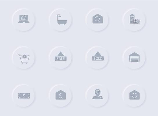 EPS 해외이미지 일러스트 열쇠 부동산 아파트 주택 그림자 건물 빛 세트 픽토그램 세일 고층빌딩 웹 침실 회색 원형 수집 당구 중개인 심볼 사인 검색 고무 대출 UI 고립 렌탈 부동산중개인 분양 차고 벡터 해외202309 해외일러스트 도형 직업 건축물 컬러 인터넷 빌딩 금융 구기 재산 파일형식