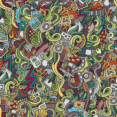 EPS 해외이미지 백그라운드 패턴 일러스트 사람없음 카메라 사진촬영 낙서 앨범 가득함 필름 해외일러스트 무늬 전자제품 촬영 파일형식 벡터