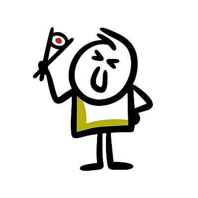 EPS 해외이미지 인물캐릭터 일러스트 한명 사람 초밥 낙서 심플 젓가락질 해외202309 해외일러스트 일러캐릭터 캐릭터 1 젓가락 손짓 일본음식 파일형식 벡터