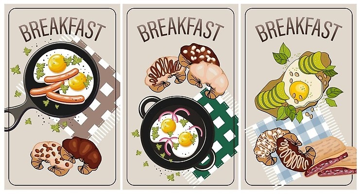 EPS 해외이미지 접시 배너 음식 빵 백그라운드 채소 일러스트 아침 디저트 건강 요리 세트 주방 식당 식사 저녁식사 튀김 소시지 맛 아침식사 수집 먹기 메뉴 프랑스어 점심식사 고립 벡터 맛있는 해외202309 해외일러스트 주간 문자 식기 컨셉 모션 상점 가공식품 파일형식