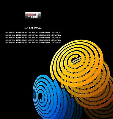 EPS 해외이미지 템플릿 디자인 선 백그라운드 곡선 일러스트 추상 사람없음 그래픽 빛 컬러풀 디지털 검은색 해외202004 해외일러스트 컬러 무늬 파일형식 벡터