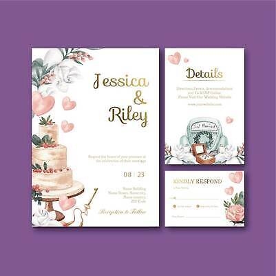 EPS 해외이미지 꽃 일러스트 결혼식 사람없음 하트 웨딩케이크 결혼반지 해외202309 해외일러스트 모양 식물 결혼 케이크 반지 파일형식 벡터