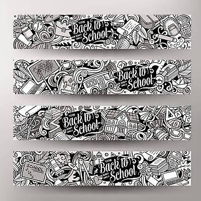 EPS 해외이미지 템플릿 학생 디자인 배너 교육 어린이 잎 가방 일러스트 교실 학교 수업 장식 책 학습 스터디 세트 연필 교사 공책 칠판 장비 낙서 만화 스케치 라인아트 오브젝트 신학기 대학교 윤곽 초보 브랜딩 해외202309 해외일러스트 식물 직업 잡화 선 문구용품 학용품 미술 사람 필기구 파일형식 벡터