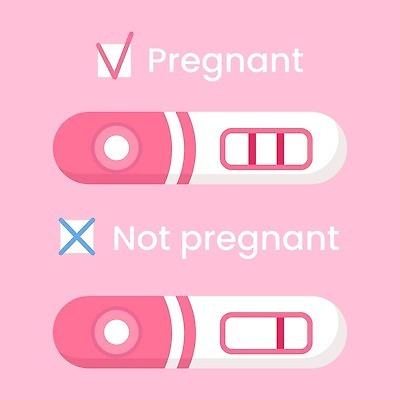 EPS 해외이미지 여자 선 분홍색 조각 일러스트 가족 엄마 설계 설명 약 임산부 임신 장비 아기 막대기 플랫 결과 분석 보따리 긍정 조립 고립 부정적 벡터 해외202309 해외일러스트 감정 컬러 컨셉 의학 관계 모션 사람 파일형식