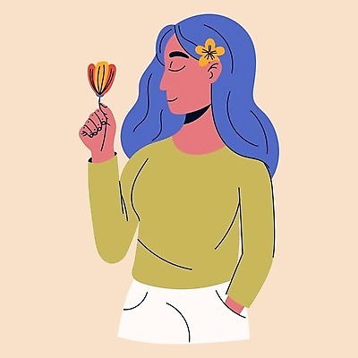 EPS 해외이미지 캐릭터 디자인 여자 꽃 행복 컨셉 일러스트 그래픽 축하 플랫 낙서 60대 인쇄 대표 수집 심볼 사인 복고 배지 손그림 70대 고립 엘리먼트 연대 운동가 지원 항의 레터링 벡터 자극 해외202309 해외일러스트 일러캐릭터 식물 노년 감정 사람 파일형식