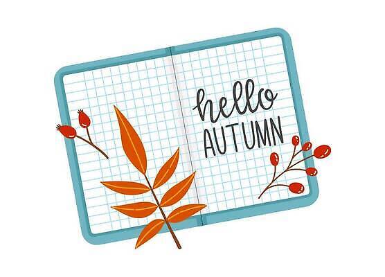 EPS 해외이미지 디자인 배너 계절 포스터 컬러 백그라운드 잎 일러스트 텍스트 학교 자연 그래픽 장식 공책 가을 신용카드 낙서 인쇄 9월 11월 10월 엘리먼트 벡터 해외202309 해외일러스트 식물 교육 문구용품 금융 날짜 생태계 파일형식