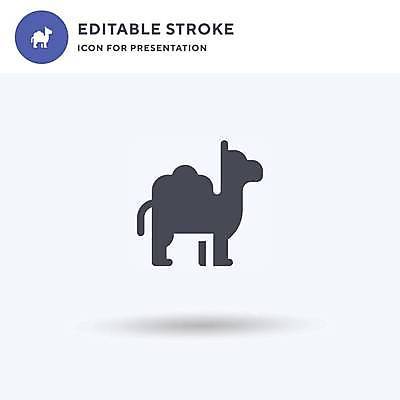 EPS 해외이미지 일러스트 그림자 타이포그라피 사람없음 낙타 해외202309 해외일러스트 문자 포유류 파일형식 벡터