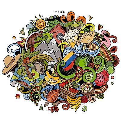 EPS 해외이미지 동물 전통 디자인 문화 음식 여행 일러스트 자연 산 바나나 손바닥 풍경 남아메리카 역사 재산 원주민 낙서 그래피티 열대우림 라틴아메리카 만화 방향 심볼 오브젝트 화산 엽서 에콰도르 이구아나 갈라파고스 랜드마크 보호구역 전국 해외202309 해외일러스트 손 과일 파충류 아메리카 금융 아프리카인 숲 편지 그림 생태계 구역 파일형식 벡터