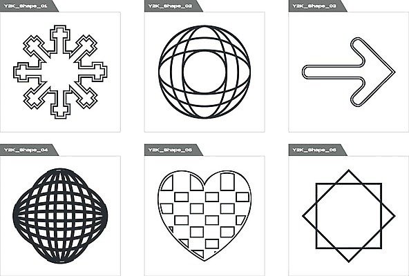 EPS 해외이미지 디자인 화살표 일러스트 추상 사람없음 그래픽 세트 검은색 하트 원형 라인아트 기하학 해외202309 해외일러스트 모양 도형 선 컬러 무늬 파일형식 벡터