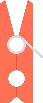 EPS 해외이미지 디자인 선 컨셉 일러스트 심볼 윤곽 빨래집게 고립 다리미질 벡터 해외202309 해외일러스트 집게 파일형식