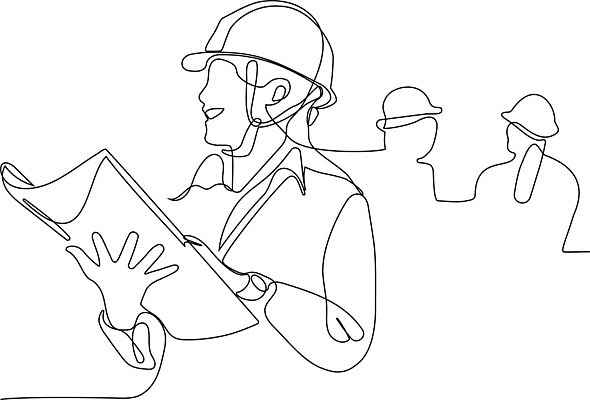 EPS 해외이미지 직업 남자 산업 선 일러스트 비즈니스 건축양식 청소년 노동자 사람 건물 요리사 쪽지 축하 업무 비즈니스맨 엔지니어 수리 헬멧 건축가 토론 5월 윤곽 온라인 공학 계약자 배려 프로젝트 반복 해외202309 해외일러스트 건축물 교육 건축 컨셉 작업 직장인 날짜 기술자 보호장비 계약 파일형식 벡터