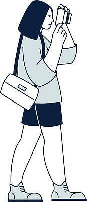 EPS 해외이미지 라이프스타일 손 여자 행복 감정 여행 가방 일러스트 모바일 휴가 세포 미소 사람 성인 야외 뷰티 여행객 카메라 사진촬영 산책 산책로 그림 만들기 슛 주말 떠남 스타일 해외202309 해외일러스트 잡화 길 모션 휴식 표정 생활 신체부위 전자제품 촬영 파일형식 벡터