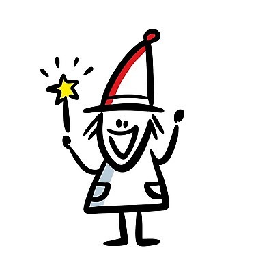 EPS 해외이미지 인물캐릭터 일러스트 지팡이 한명 사람 마법사 낙서 심플 해외202309 해외일러스트 일러캐릭터 캐릭터 1 파일형식 벡터